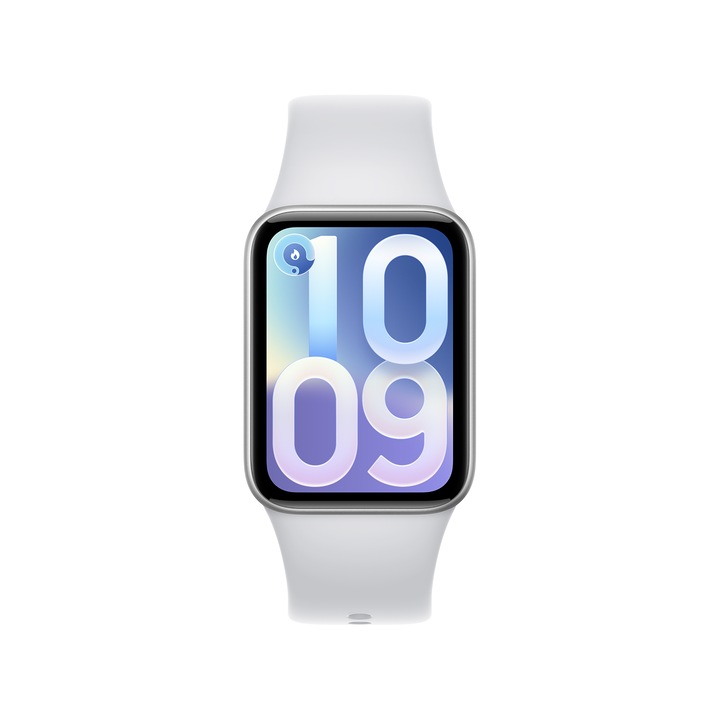 Xiaomi Smart Band 10 Pro NFC Glacier Silver, bratara de fitness tip ceas pentru barbati si femei, ecran AMOLED de 1 "74", algoritm imbunatatit de monitorizare a somnului