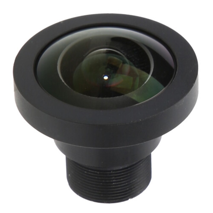 Obiectiv fisheye panoramic 8MP 185 grade 1.3mm negru