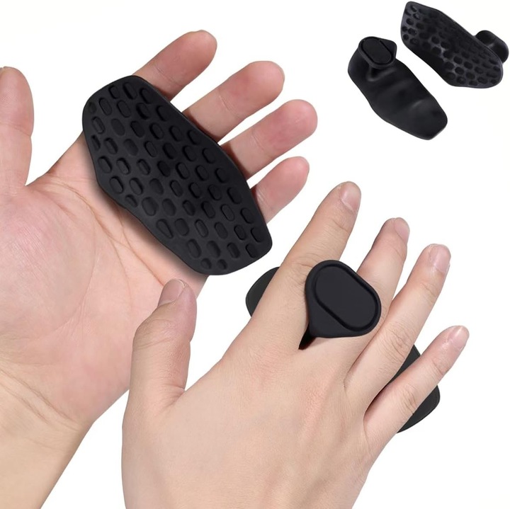 Manusi de Protectie pentru Antrenament KuviKoo™ – Design Ergonomic fara Degete, Prindere Antiderapanta cu Cauciuc Ultra-Rezistent, Protectie impotriva Veziculelor si Calusurilor – pentru Ridicarea Greutatilor, CrossFit, Culturism – Unisex, 36g