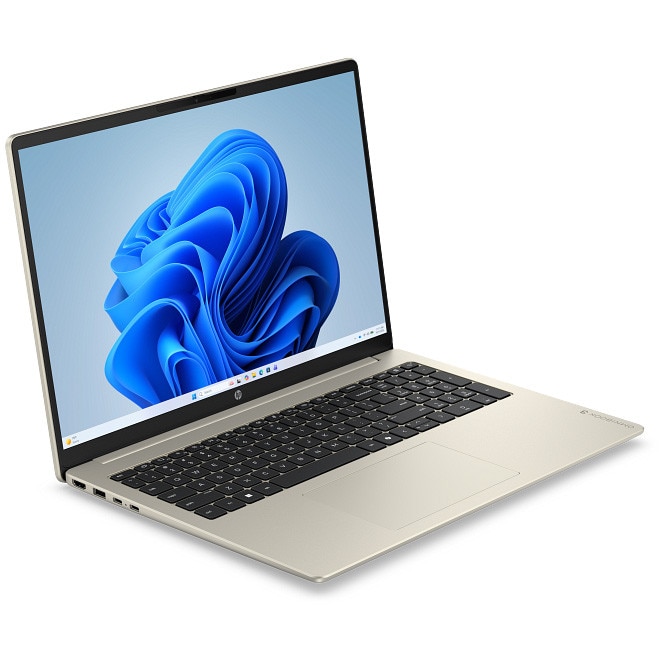 Laptop HP OmniBook 3 16-by0007nn cu procesor AMD Ryzen™ 5 40 pana la 4.30 GHz, 16", 2K, IPS, 16GB RAM, 512GB SSD, AMD Radeon™ 610M Graphics, Windows 11 Home, Warm Gold
