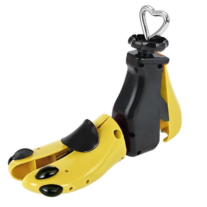 Dispozitiv ajustabil pentru largit incaltaminte, universal, marimi 38-44, alb-negru