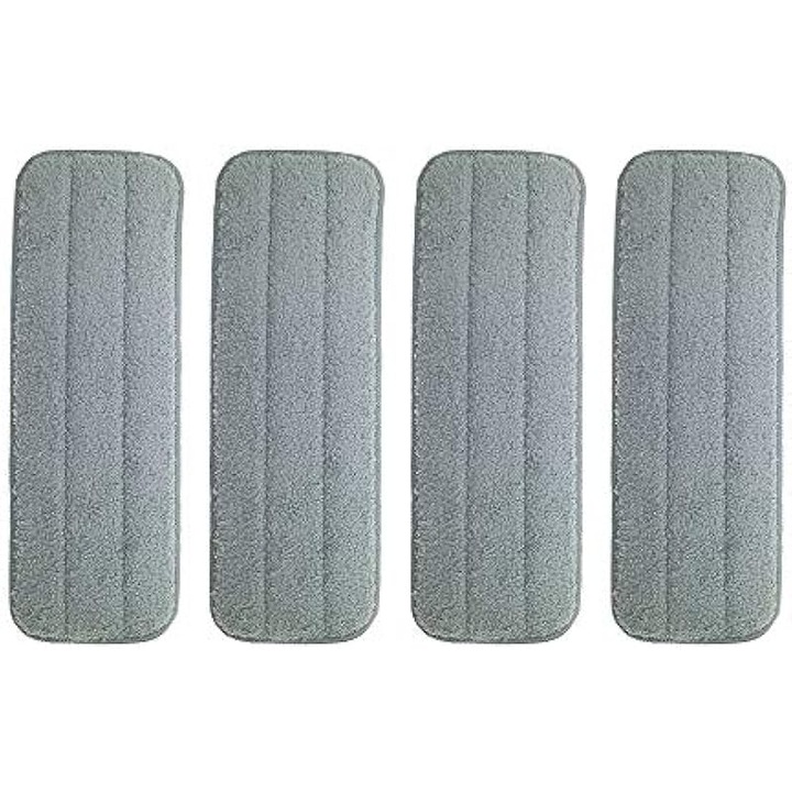4 db mikroszálas felmosófej készlet, kompatibilis Xiaomi Deerma TB500 TB800, fehér