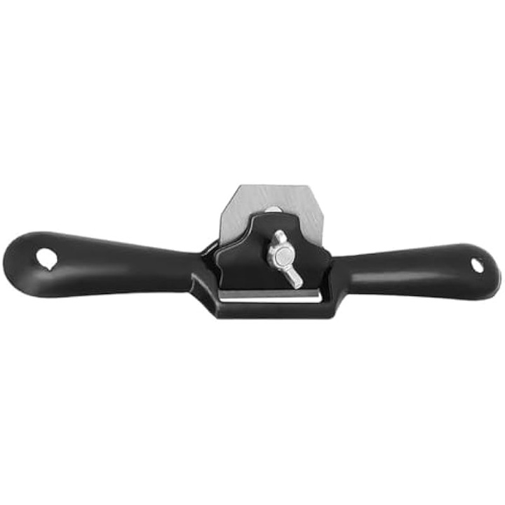 Rindea manuala, otel carbon, lama curbata, manere ergonomice, 23cm