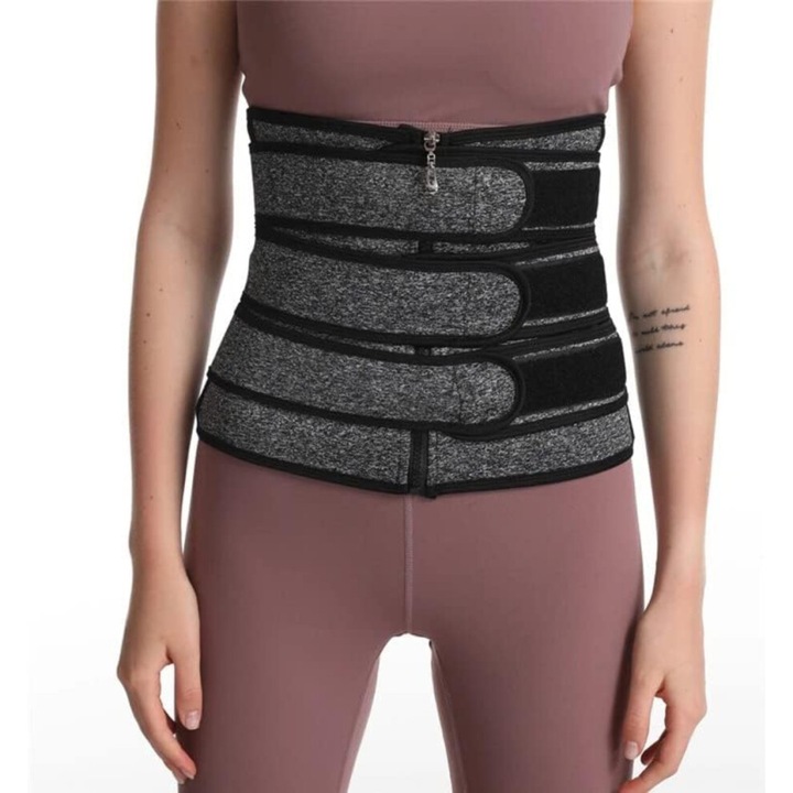 Centura slabire neopren ajustabila compresie suport dorsal marime universala