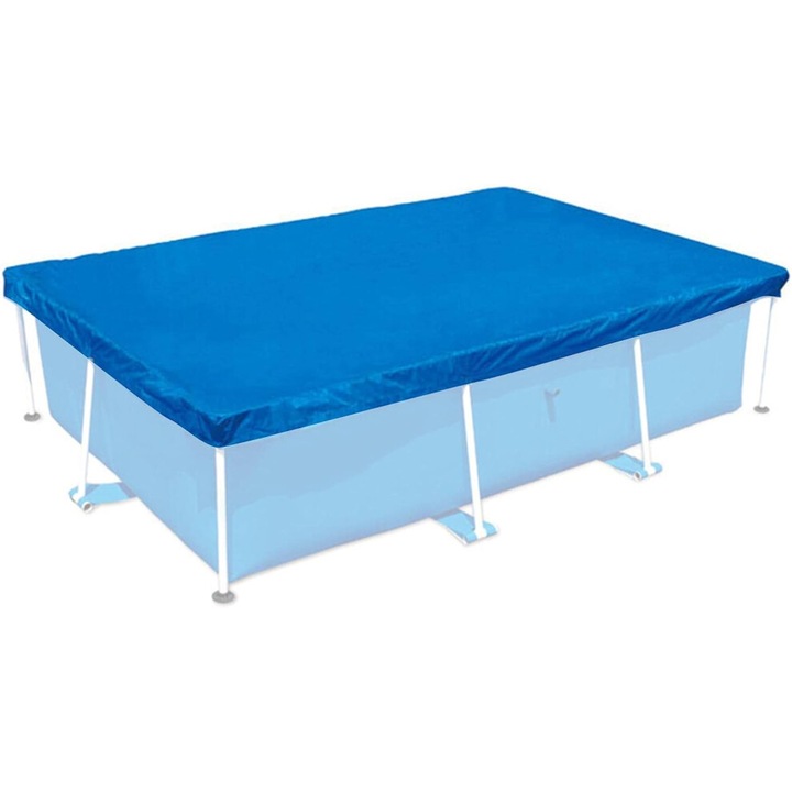 Téglalap alakú UV-álló vízálló medencefedél 260x160cm