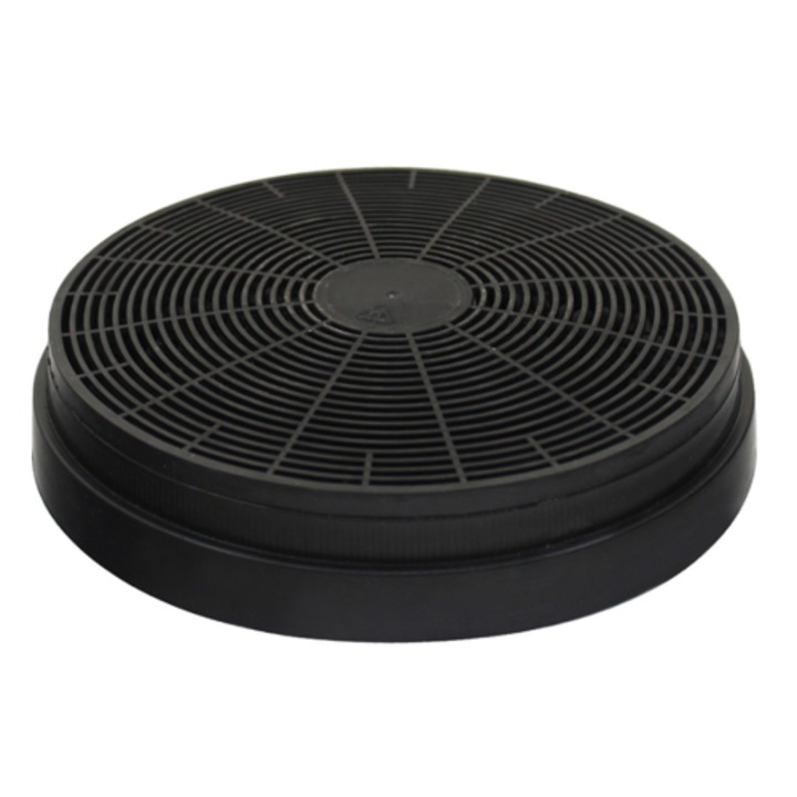 Filtru carbon activ pentru hota bucatarie, plastic, negru, universal