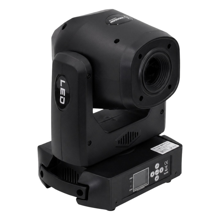 Thunder MHD-120 DMX Spot robotlámpa 1x120W (7 szín – 6 GOBO) DMX, Auto