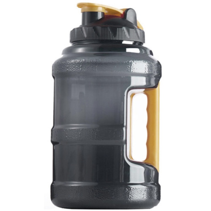 Sportpalack 2.5L, fekete narancssárga, 13.8x27.3cm