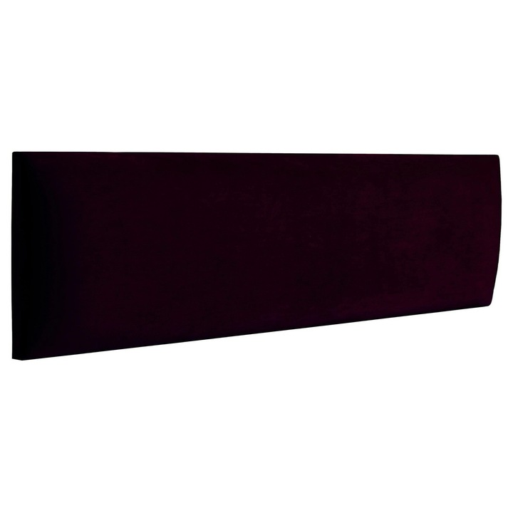 3D Ravio Velvet kárpitozott falpanel, Bordó, 30x15 cm