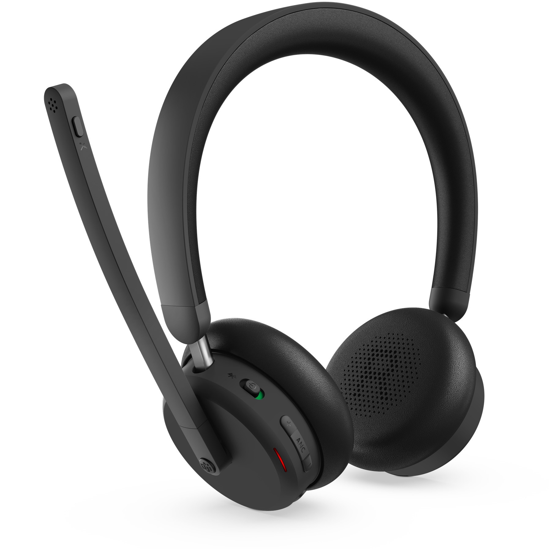 Casti cu fir Lenovo 6550 Dual-Mode ANC, Bluetooth, microfon, negru