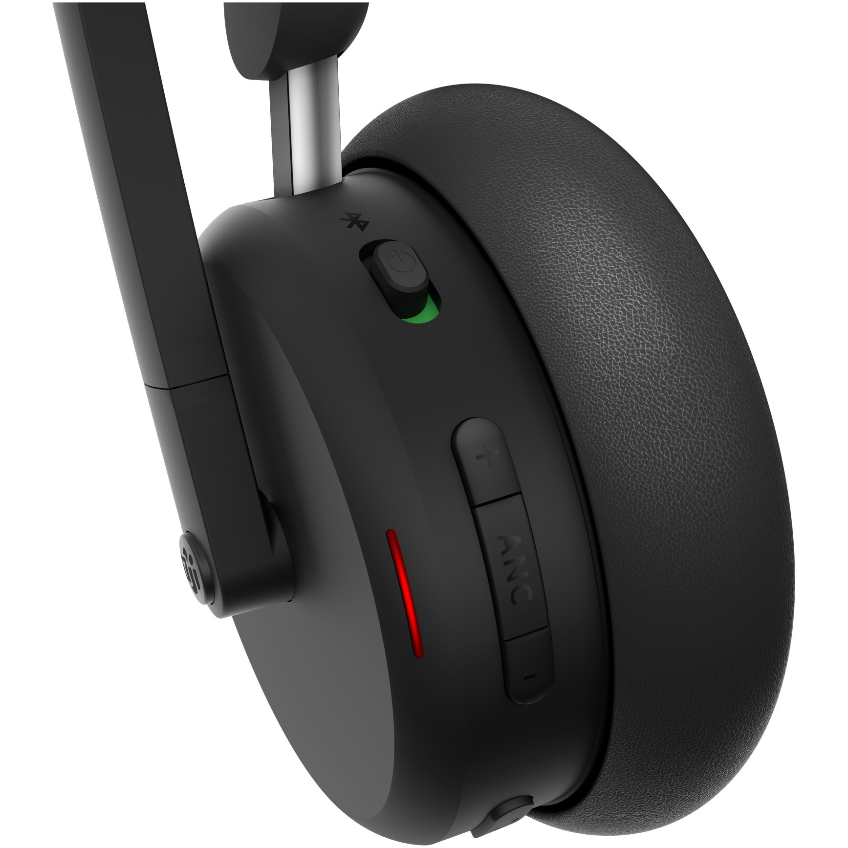 Casti cu fir Lenovo 6550 Dual-Mode ANC, Bluetooth, microfon, negru