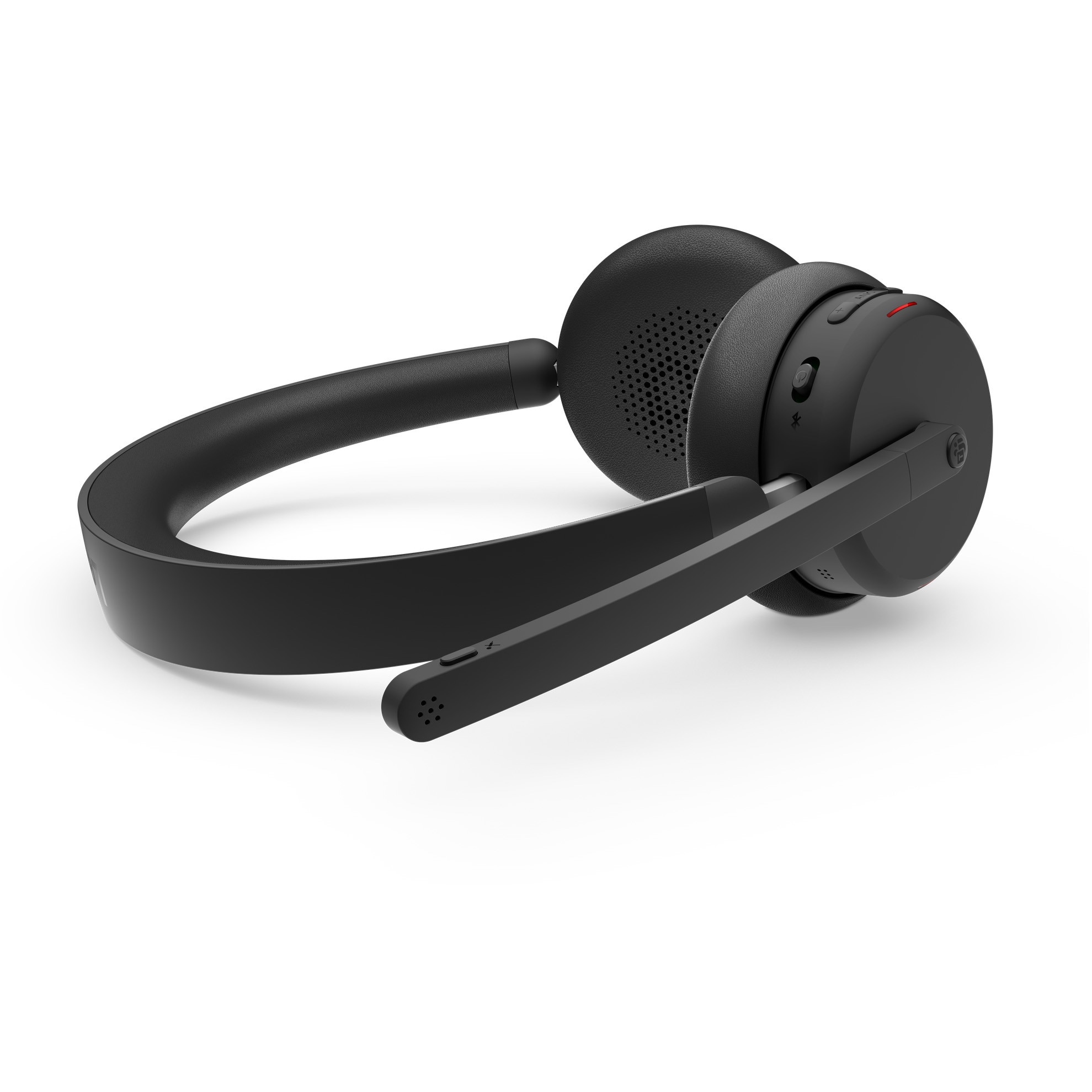 Casti cu fir Lenovo 6550 Dual-Mode ANC, Bluetooth, microfon, negru