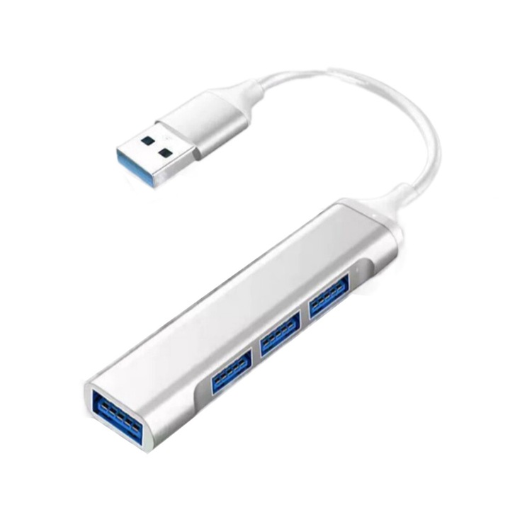Преносим USB хъб, ултрабърз трансфер, широка съвместимост, елегантен дизайн
