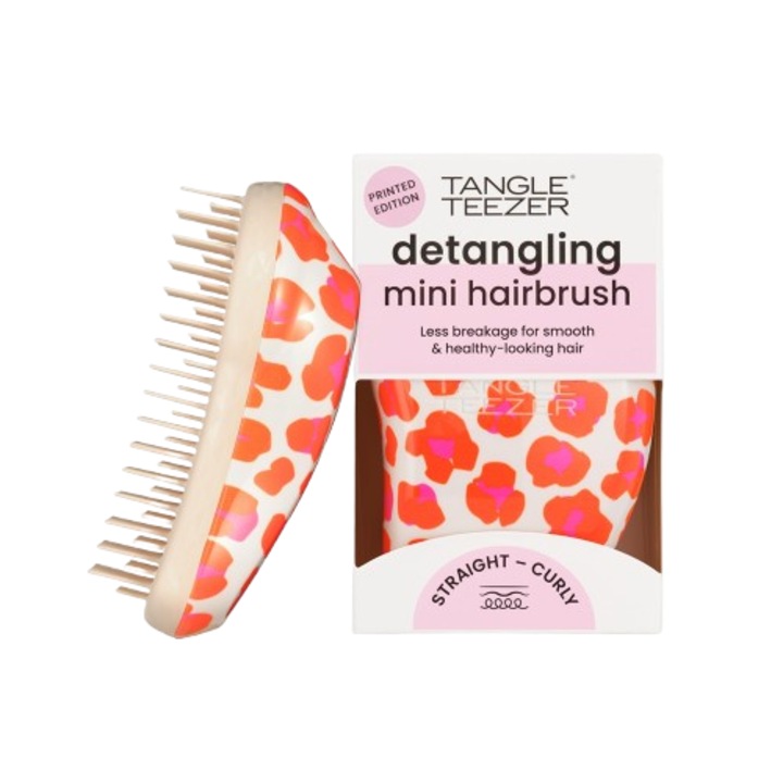 TANGLE TEEZER MINI Printed Orange Multy hajkefe