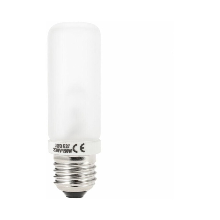 Халогенна крушка Edison 150W мат 27x10cm за професионално фото студио