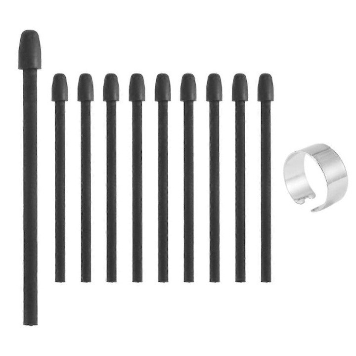 Varfuri pentru stylus set 10 buc negru 1-3cm