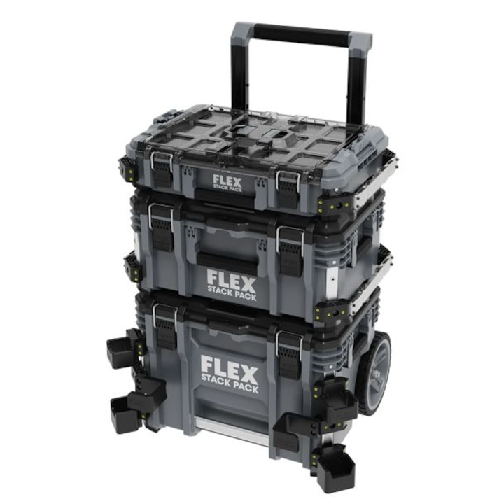 Set standard cutii de transport Flex TK-L SP SET-1, sistem STACK PACK