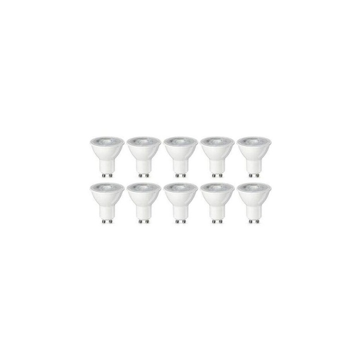 LED sínlámpa, meleg fehér 2700K, hosszú élettartam, GU10
