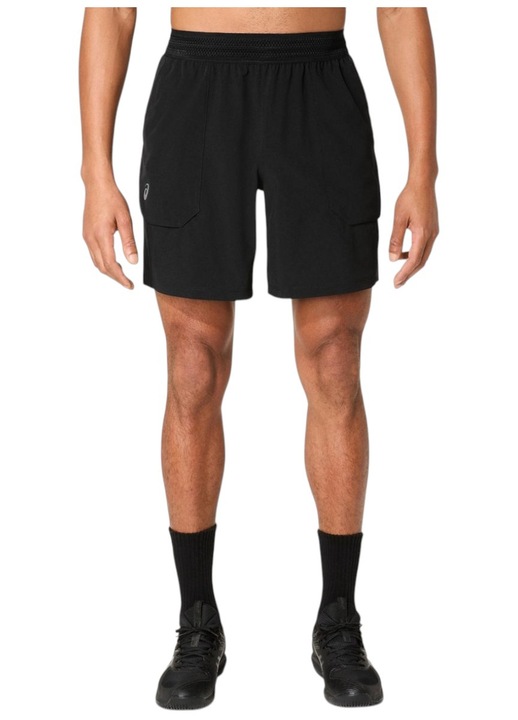 Sort alergare barbati Asics Match 7IN FW 2025, Negru