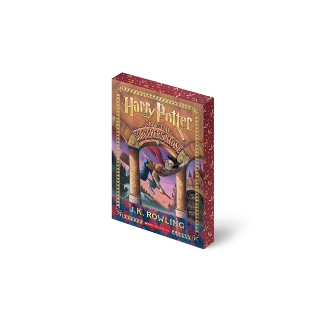 Harry Potter and the Sorcerer's Stone Stenciled Edges Harry Potter