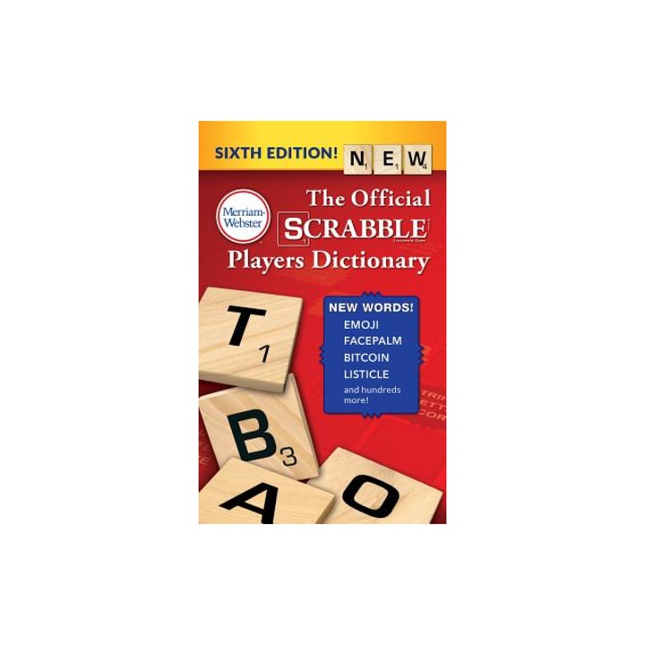 The Official Scrabble Players Dictionary, Merriam-Webster