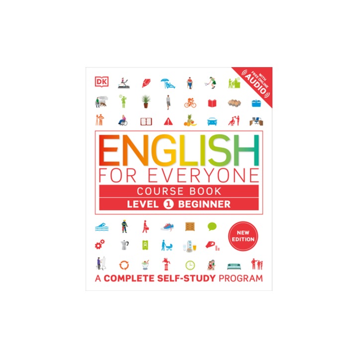 English for Everyone - Level 1 Beginner's Course Book, DK