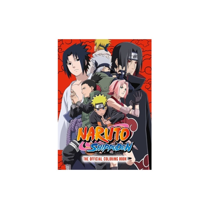 Naruto Shippuden The Official Coloring Book, Viz Media