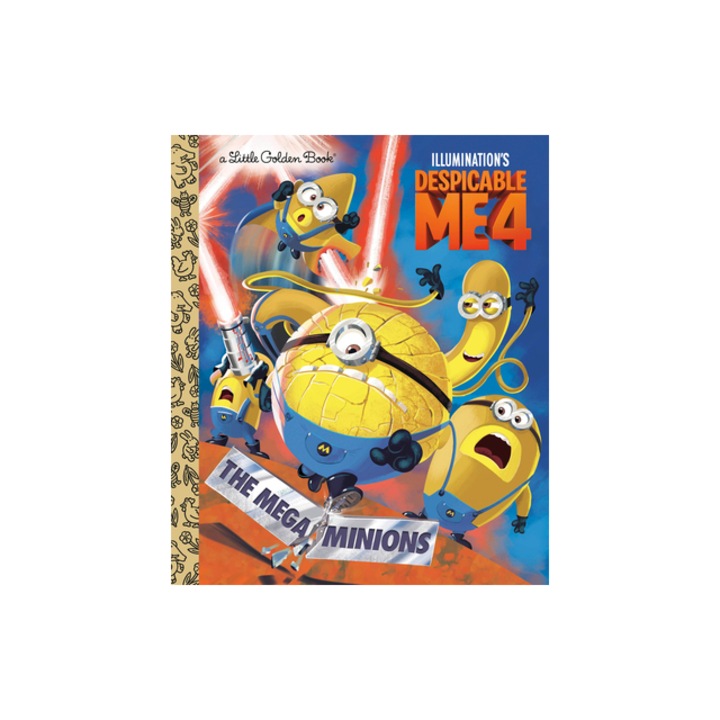 The Mega-Minions Despicable Me 4, Golden Books