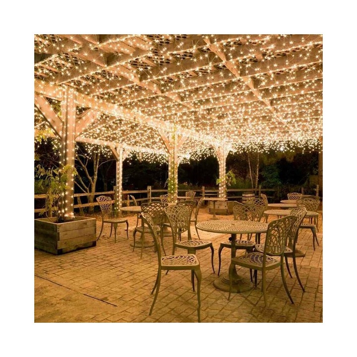 Set mobilier gradina retro, aluminiu, design trellis, robust, confortabil