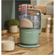 Robot de bucatarie compact KENWOOD MultiPro Go FDP23.380GR, 900W, vas 1.3L, blender 600 ml, 2 trepte viteza, functie 360° Express ServeTM pentru feliere/razuire nelimitata, verde