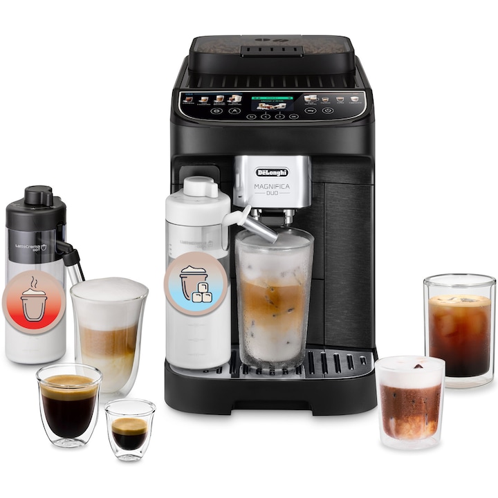 Espressor Nespresso by De’Longhi Essenza Mini Green EN85.L, 1260 W, 19 bari, Verde, set capsule degustare inclus