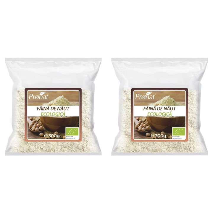 Faina bio de naut, 2x300g Pronat
