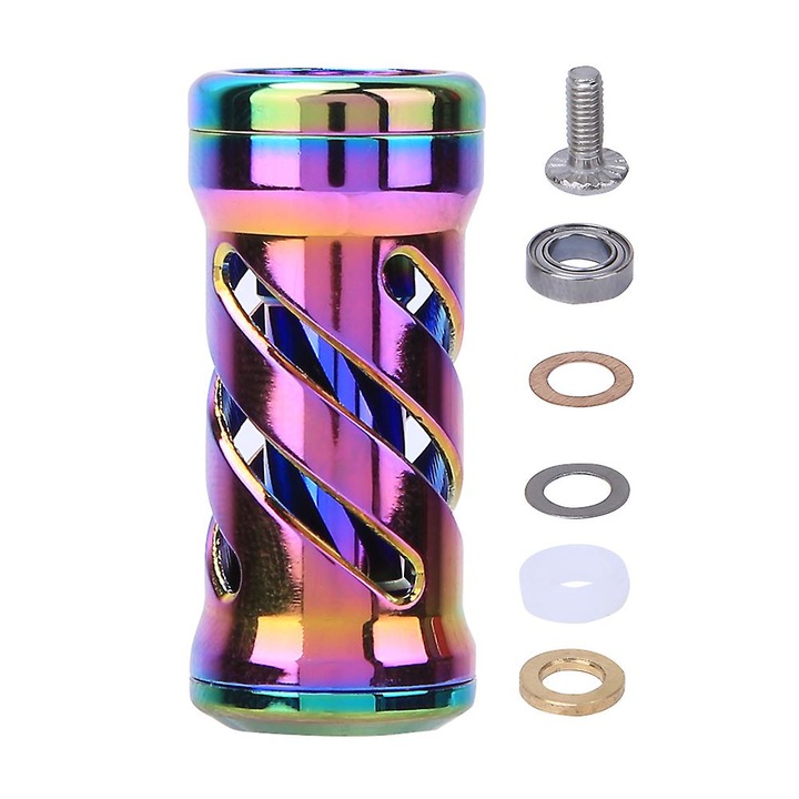 Maner surub metalic colorat pentru mulineta 35x15x7mm