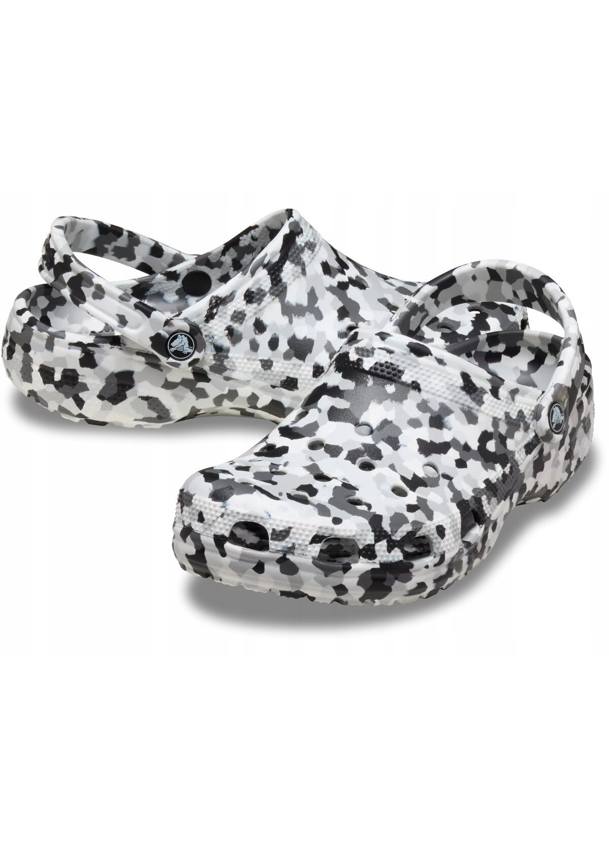 fQjvxcUwさん専用です。 Saboti barbati, Crocs, Classic Confetti Clog 212462, negru/alb