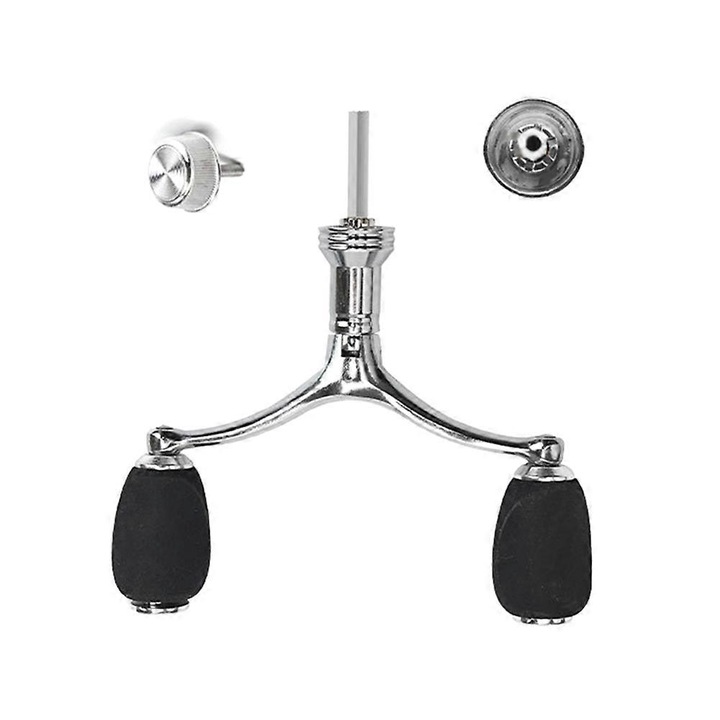 Maner universal pentru mulineta, metal, pliabil, compact