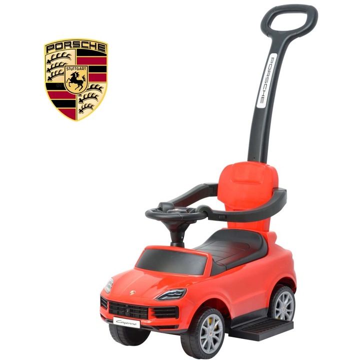 Milly Mally Porsche Cayenne piros gyermek Jeep 88x31x49cm