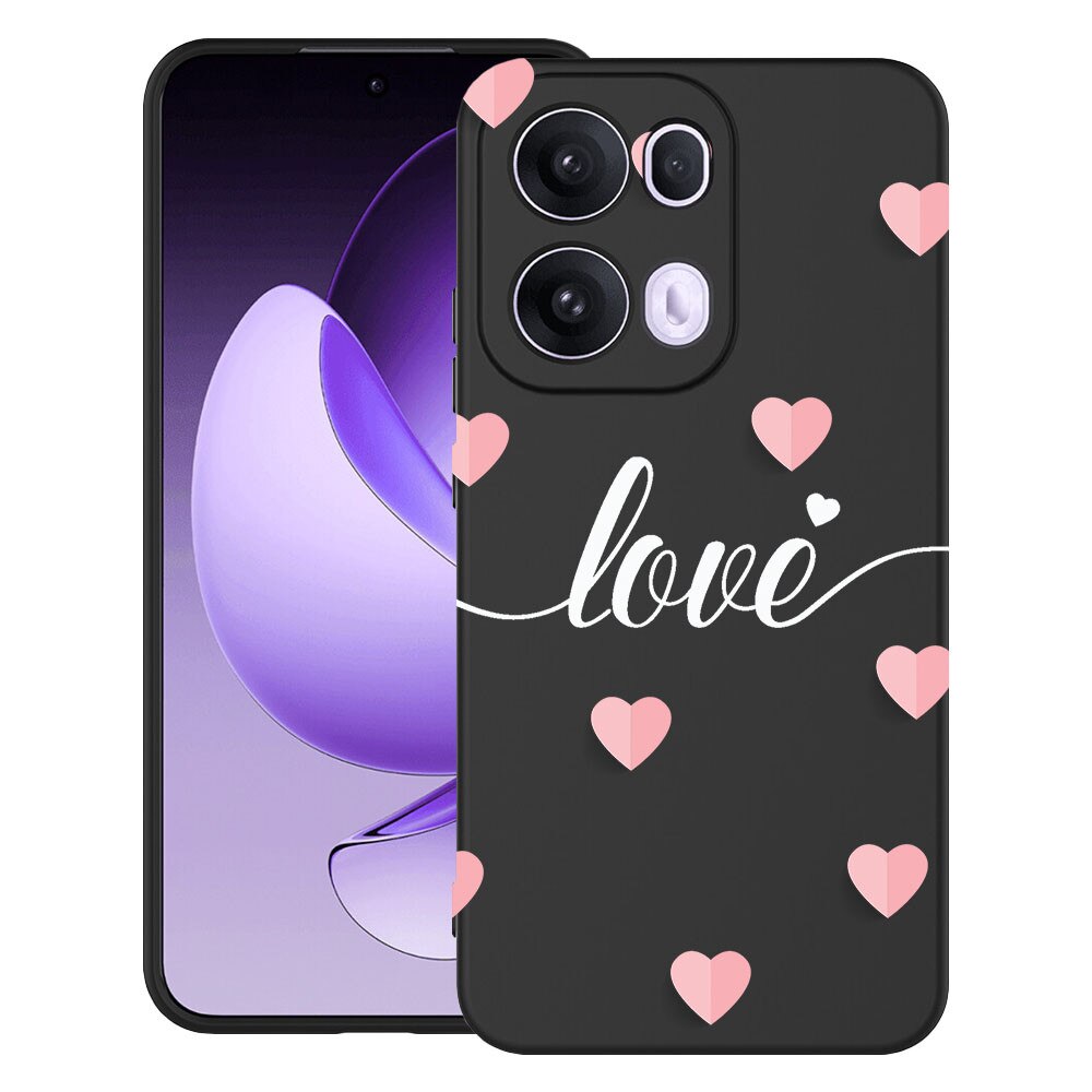 Intelli® Husa TPU Ultra Slim Compatibila cu OPPO A6 / A6x / A6s, Love Flying Hearts, Protectie Camera, Rezistenta la uzura, 3144003 B 85