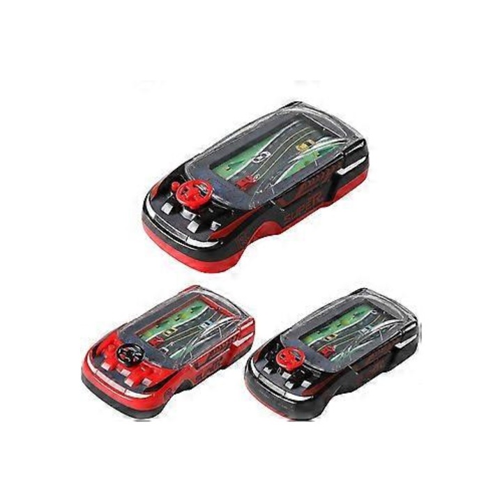 Model autobuz scolar metalic 1:32 galben 13x3.5x4.3cm cu usi functionale si mecanism pull-back