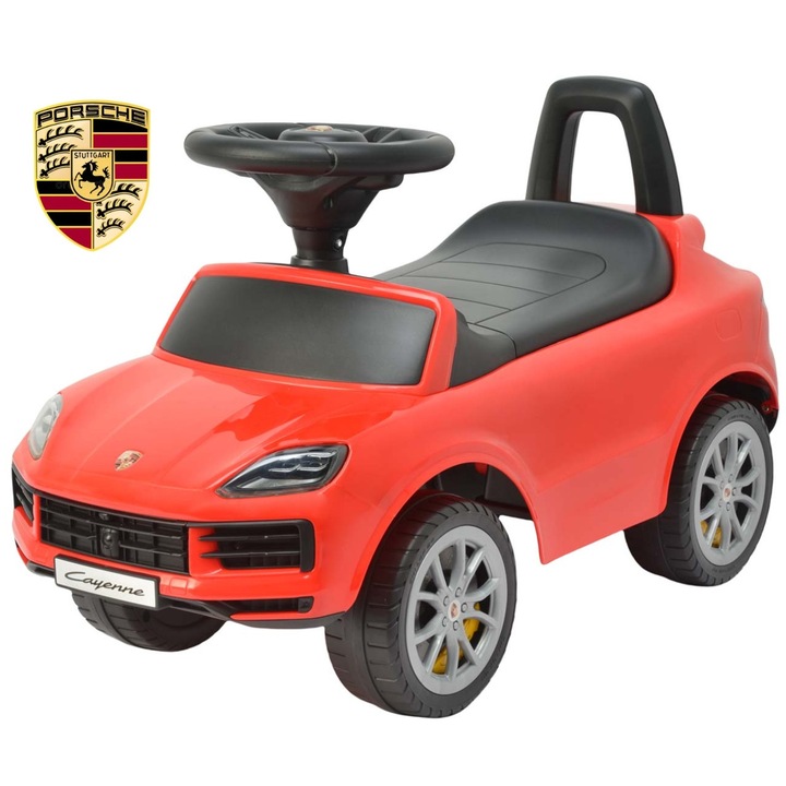 Milly Mally Porsche Cayenne S piros gyermek Jeep 64x28x36cm
