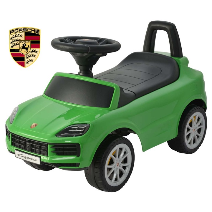Milly Mally Porsche Cayenne S zöld gyermek Jeep 64x28x36cm