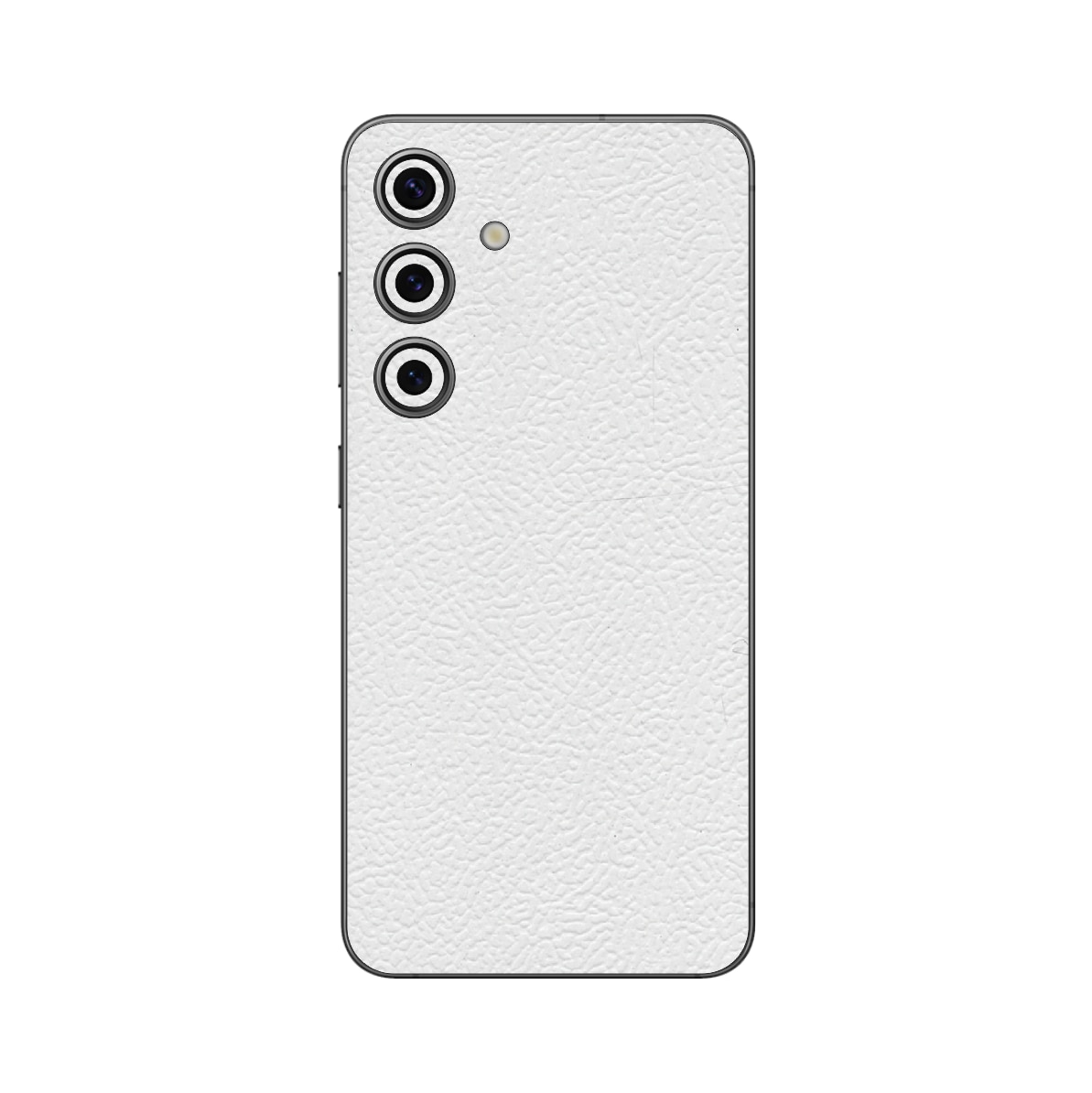Folie iSkinz pentru Samsung Galaxy S23 - Piele Alba, 360 Cut, Skin Adeziv, Protectie Carcasa Spate si Laterale