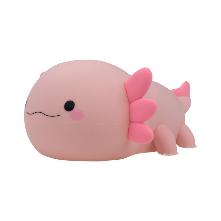 MARY'S Axolotl rózsaszín éjjeli lámpa, LED 2.5W, 180x130x68mm, 1200mAh, USB-C