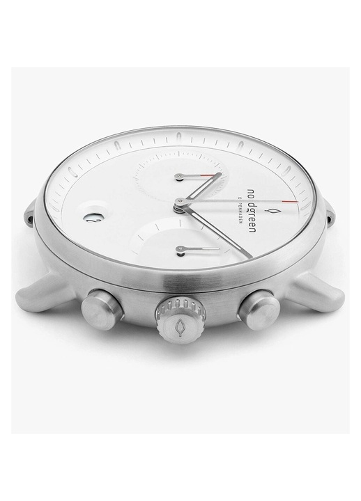 Nordgreen PI42SILEBLXX Férfi Karóra Pioneer Kronográf 42mm 10ATM