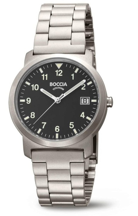 Ceas barbatesc Boccia 3630-03 Titanium 37mm 5ATM