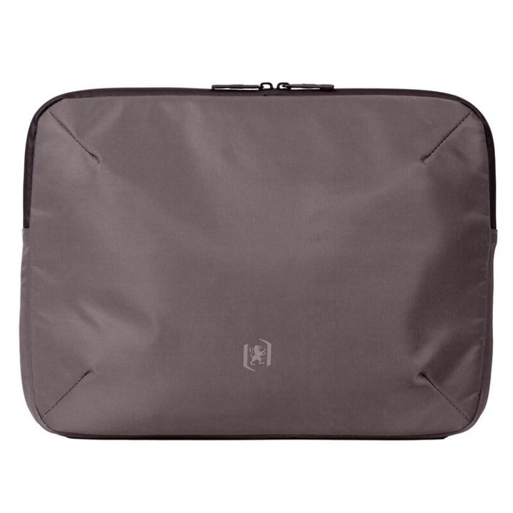 Geantă laptop Hamelin Oxford Identity Executive 38x29x5cm gri, compartiment pentru laptop 15.5", material reciclat