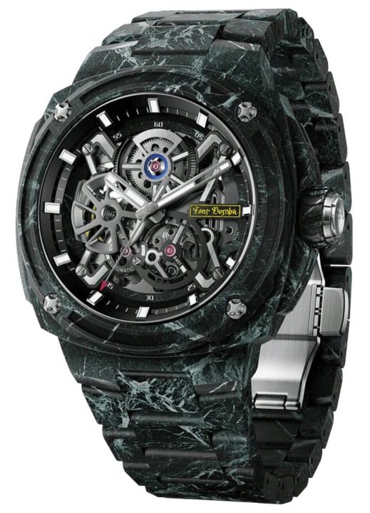 Tsar Bomba TB8401CF-03 Férfi Karóra Electron Full Carbon Fiber Edition Automata 43mm 10ATM