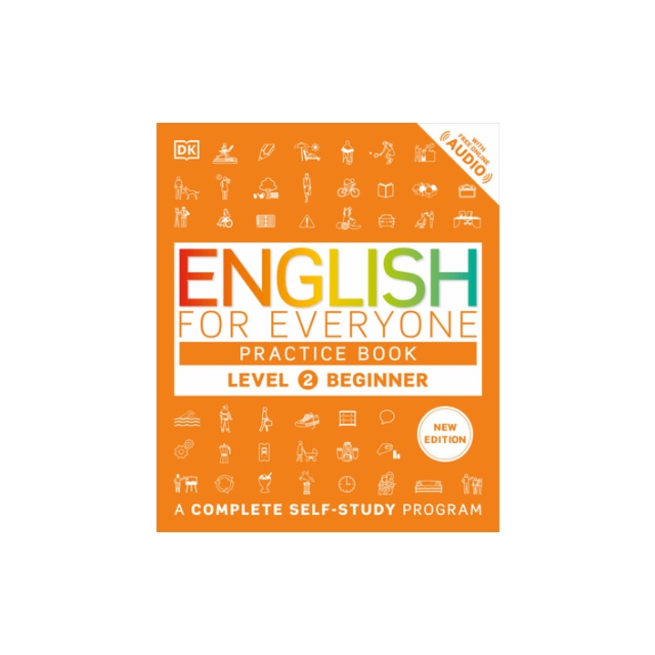 English for Everyone Level 2 Beginner's Practice Book, DK