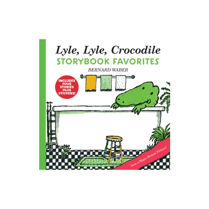 Lyle, Lyle, Crocodile Storybook Favorites 4 Complete Books Plus Stickers!, Bernard Waber