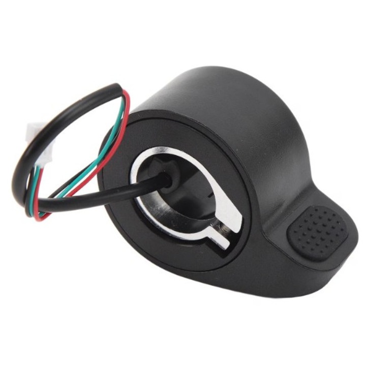 Maneta acceleratie Ventoo® pentru trotineta electrica, compatibil cu Xiaomi M365, Pro, mufa cu 3 pini, negru