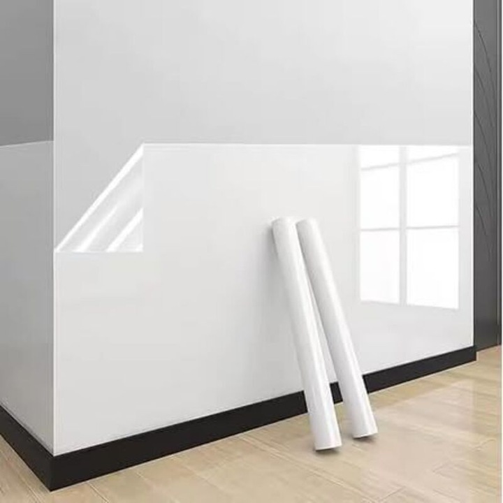 Átlátszó öntapadós védőfólia, 45x200cm, víz- és olajálló, konyhába